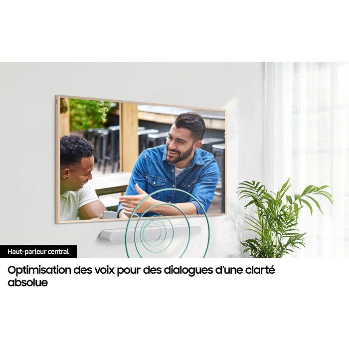 Barre de son - SAMSUNG - HW S67D/XE - S Series - 5.0Ch - Bluetooth - Dolby Digital Plus - Blanc