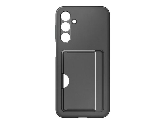 Ultra-thin and flexible case for Galaxy A16 4 G/5 G with Samsung card holder, black 4G/5G