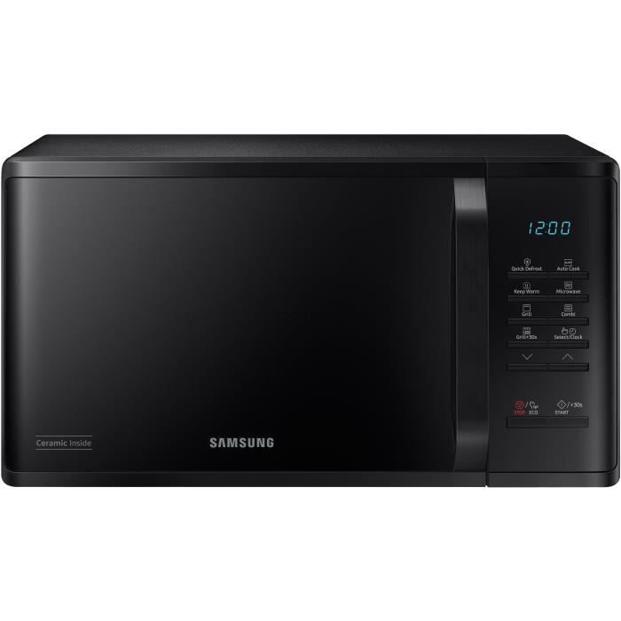 Samsung MG23K3513AK Microwave Oven - 23 L - Grill - 800W - Black