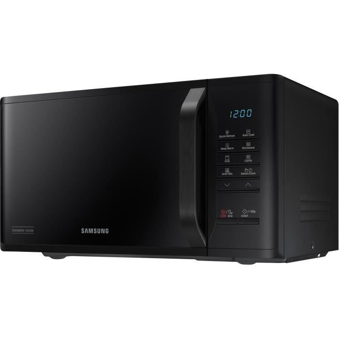 Samsung MG23K3513AK Microwave Oven - 23 L - Grill - 800W - Black