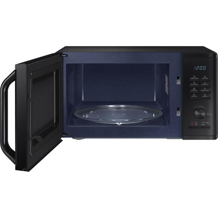 SAMSUNG Solo Microwave MS23K3555E - 23 L - Black - Electronic Control + Keep Warm Function