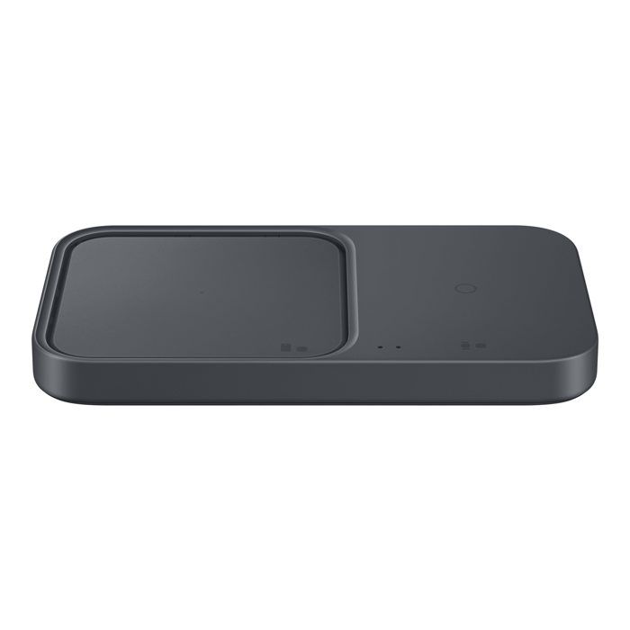 Chargeur duo sans fil rapide 15W SAMSUNG - Pad Induction - Sans adaptateur secteur - Noir