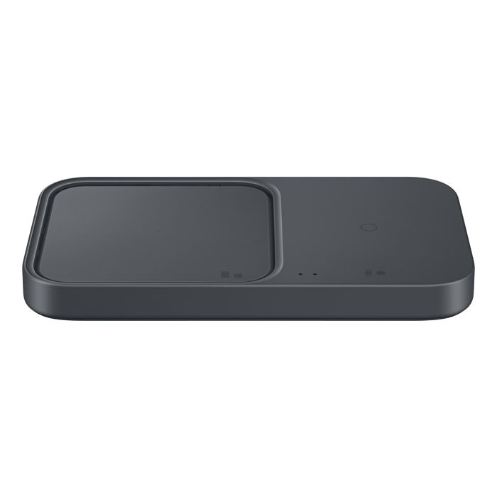Chargeur duo sans fil rapide 15W SAMSUNG - Pad Induction - Sans adaptateur secteur - Noir