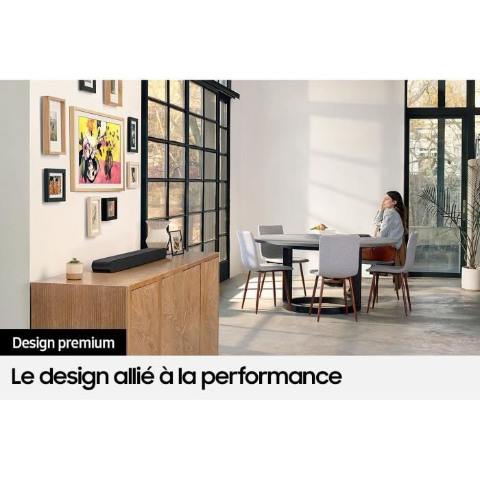 SAMSUNG Soundbar - HW-S50B - 3.0 - Integrated Subwoofer - Bluetooth