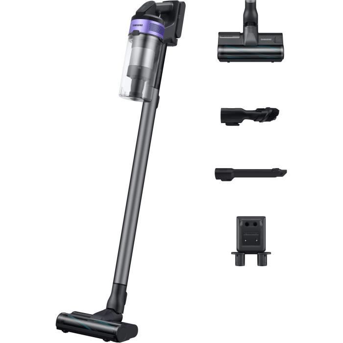 SAMSUNG Jet 75E Turbo VS20B75B1R4 Cordless Stick Vacuum Cleaner - 200 AW Suction Power - 60 Min