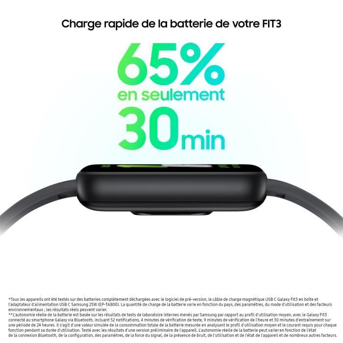 SAMSUNG Galaxy Fit 3 Connected Bracelet - Gray