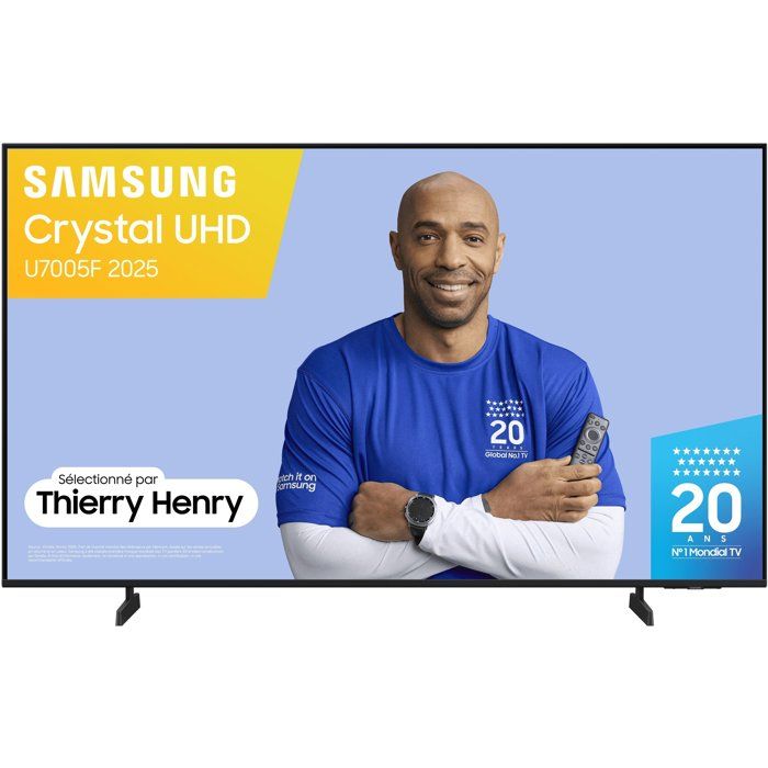 Samsung TU50U7005F - LED TV 50" (125 cm) - 4K UHD - HDR10+ - Smart TV 3xHDMI