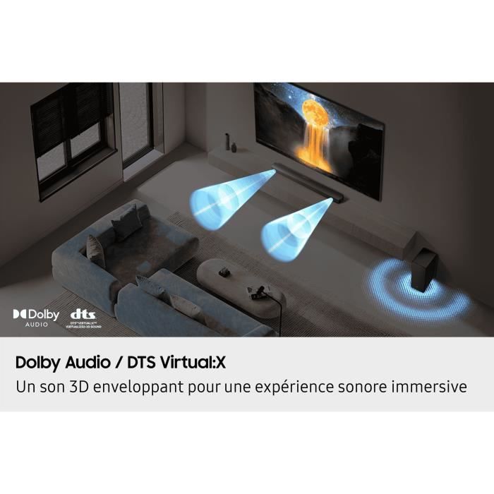 SAMSUNG HW-B66CF - 3.1ch Series Sound Bar - Wireless Box 6.5'' - Adaptive Sound Lite