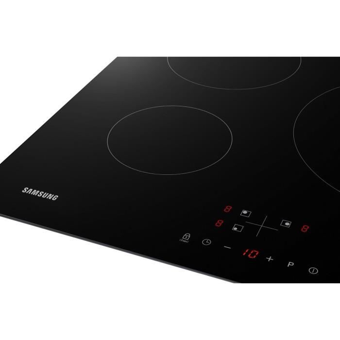 SAMSUNG Induction Hob - 3 Zones - 59 x 57 cm - 7200 W - NZ63M3NM1BB/UR - Black W59 D57