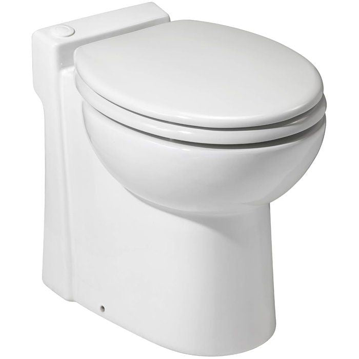 Turboflush Macerating Toilet - Install Anywhere - No Separate Waste Pipe Needed