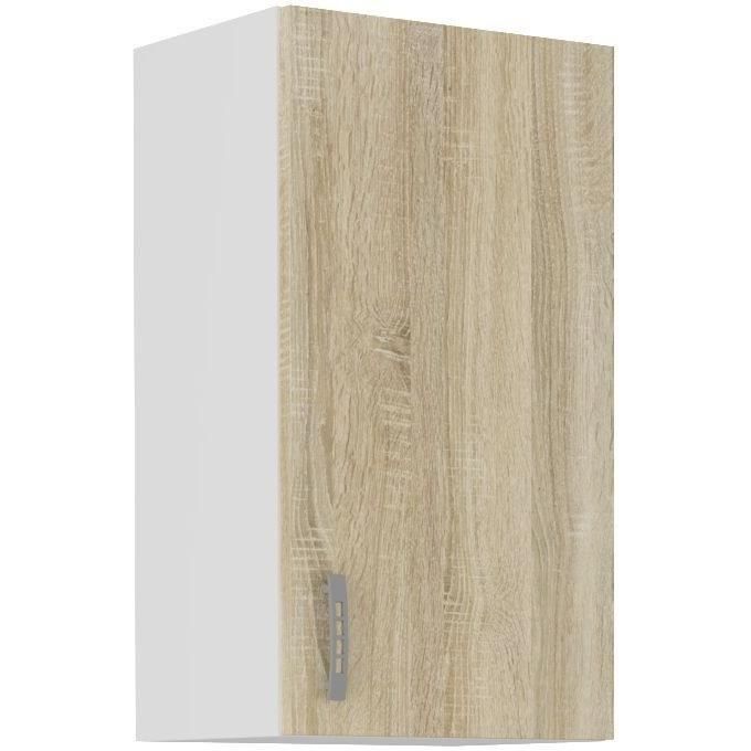SARA High Cabinet - 1 Door - Sonoma Oak Decor - L40xD31xH71.5 cm