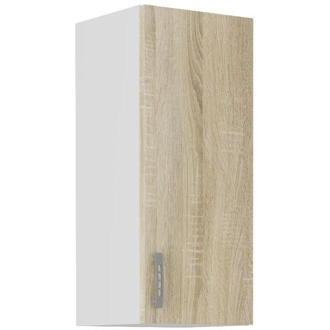 SARA Tall Cabinet - 1 Door - Sonoma Oak Finish - W30 x D31 x H71.5 cm