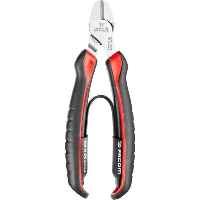FACOM Diagonal Cutting Pliers - 192A.18CPEPB - Length 180 mm - Plastic