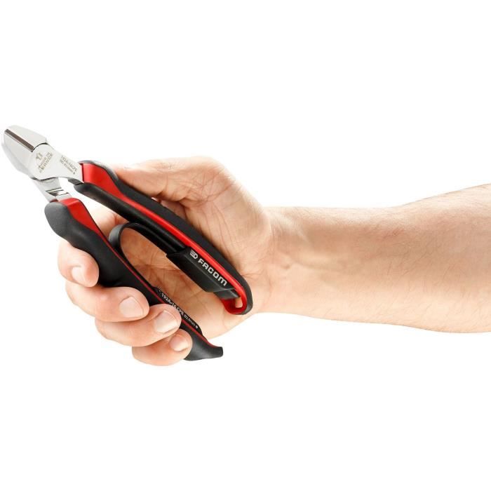 FACOM Diagonal Cutting Pliers - 192A.18CPEPB - Length 180 mm - Plastic