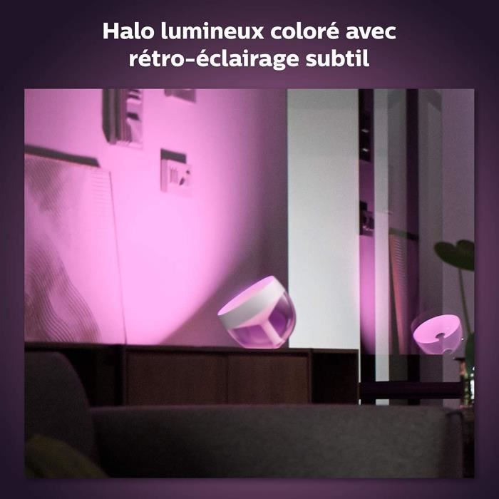 Philips Hue White & Color Ambiance Iris Bulb, Bluetooth Compatible, White