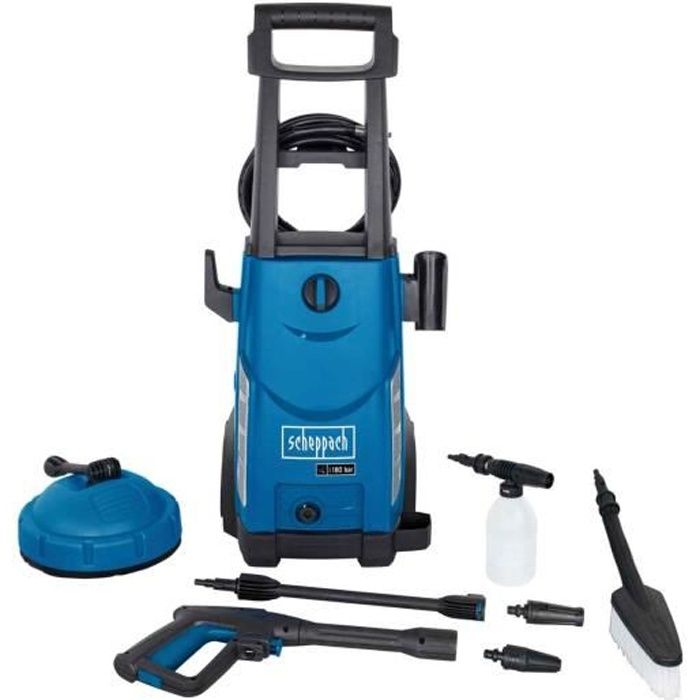 SCHEPPACH Electric High Pressure Cleaner 180 Bar 2400 W HCE2400