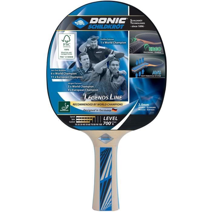 SCHILDKRÖT Table Tennis Racket - LEGENDS 700 FSC