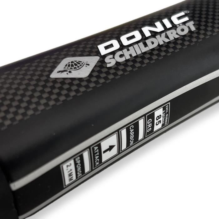 SCHILDKRÖT Table Tennis Racket - CARBOTEC 3000 - 50% Carbon - Energy Rubber