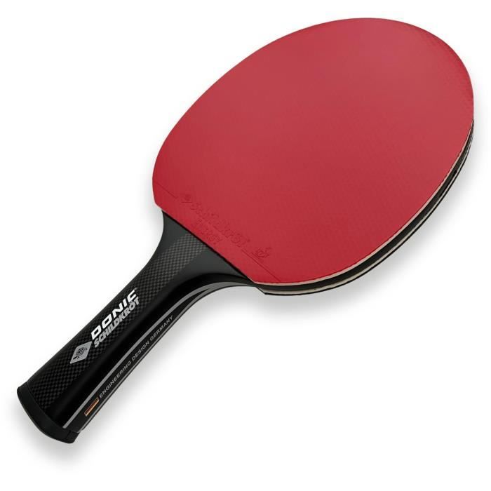 SCHILDKRÖT Table Tennis Racket - CARBOTEC 3000 - 50% Carbon - Energy Rubber