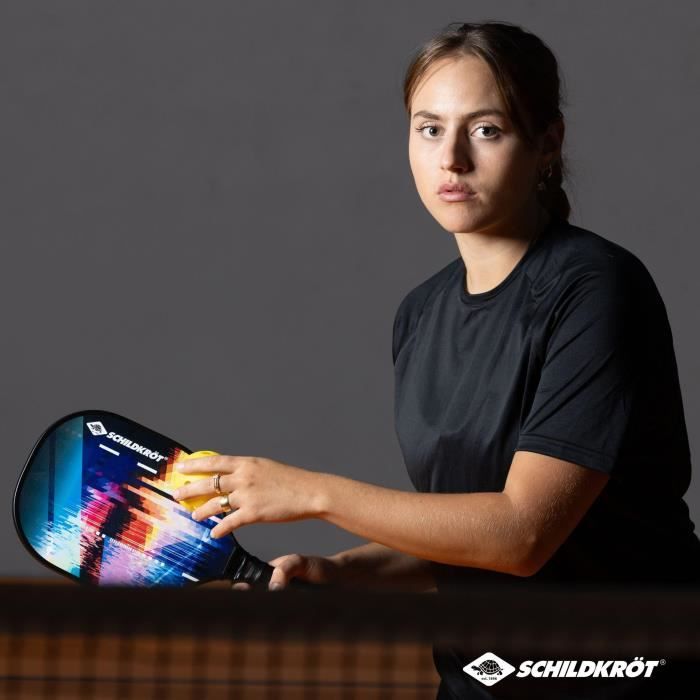 SCHILDKRÖT Pickleball Set - 2 Rackets + 2 Balls