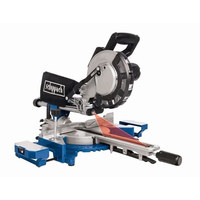 SCHEPPACH 216 mm Radial Table Saw with 2 Extra Blades - HM216 2nd