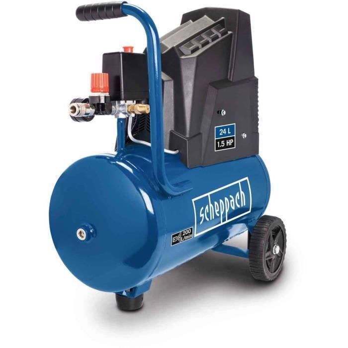 Scheppach Compressor - 24 L - 8 Bar - 1100W - HC30ox