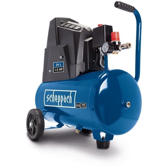 Scheppach Compressor - 24 L - 8 Bar - 1100W - HC30ox