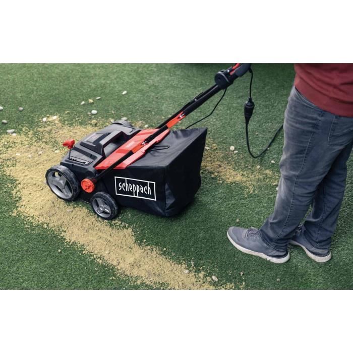 SCHEPPACH Sweeper for Artificial Turf, Patios and Walkways - ELS1800 - 1800W