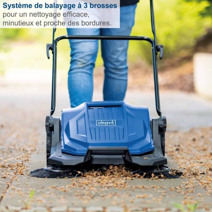 S800 Sweeper - 650 mm Sweeping Width - 20 L Sweeper Box