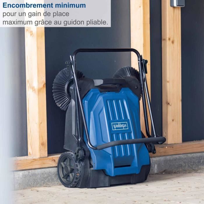 S800 Sweeper - 650 mm Sweeping Width - 20 L Sweeper Box