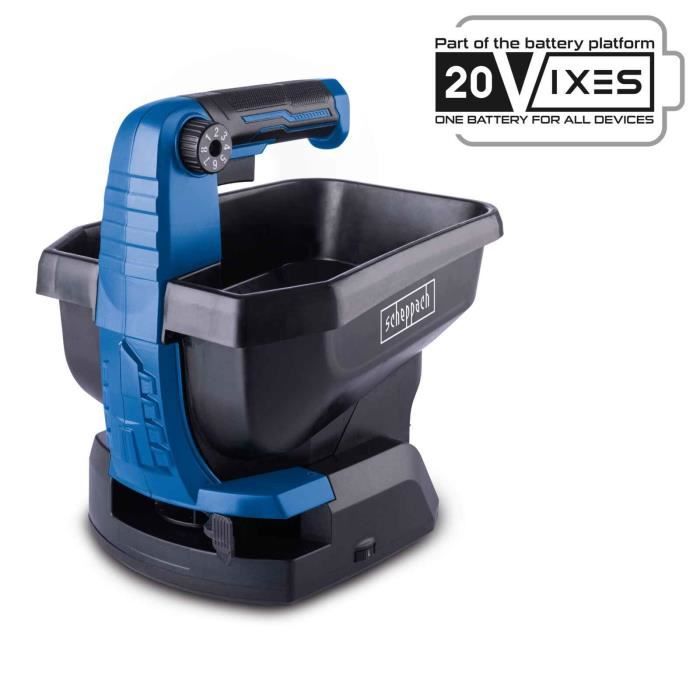 C-GSP800-X Cordless Spreader - 3.5 L Hopper - SCHEPPACH 20V IXES