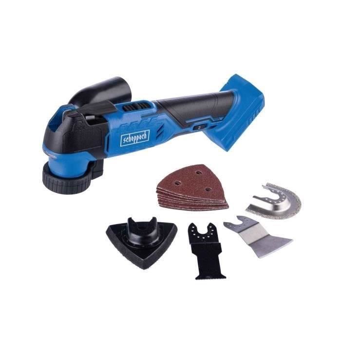 SCHEPPACH C-MT40-X Cordless Multi-Tool - for Sawing, Cutting, Scraping