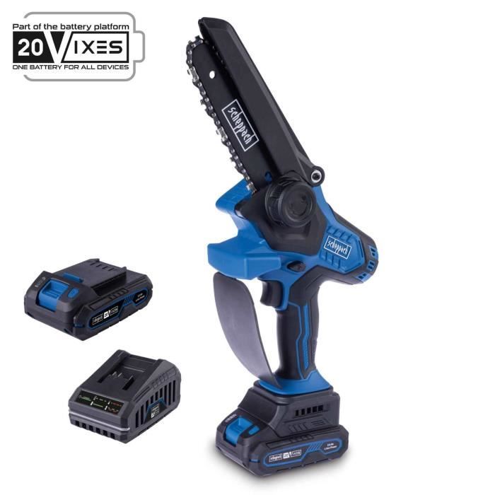 Scheppach BC-PS150-X Cordless Pruner - 150 mm Cutting Capacity - 2Ah Battery + Charger