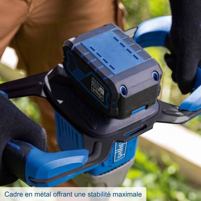 Scheppach C-PHTS410-X 2-in-1 Cordless Multi-Tool - Set S - 20V 2.0Ah IXES Battery + Charger