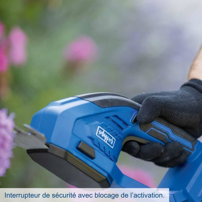 Coupe-bordure/taille-haies sans fil SCHEPPACH C-HTGS200-X - Set S -  2 en 1 - Batterie 20V IXES 2Ah + chargeur