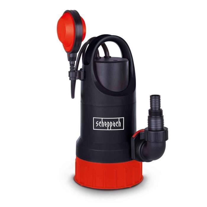 Scheppach DWP750 Combination Wastewater Pump - 750 W - Max Flow Rate 20000 l/h