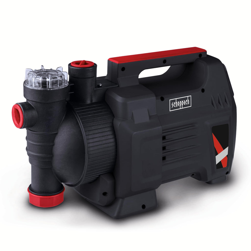 Scheppach GP1100JETLCD Domestic Water Pump - 1000 W - Max Flow Rate 3800 l/h