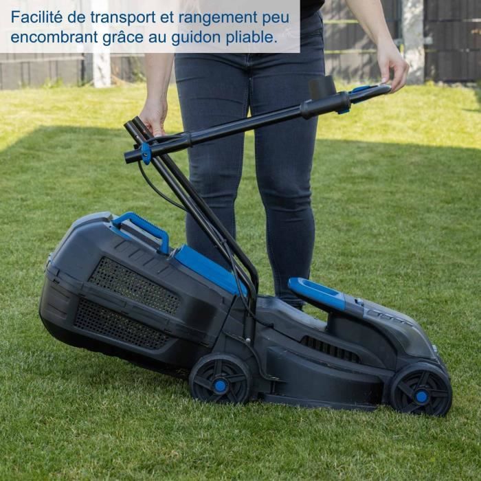 SCHEPPACH Cordless Lawn Mower BC-MP320-X + Battery Set 1x4Ah 1x2.4Ah