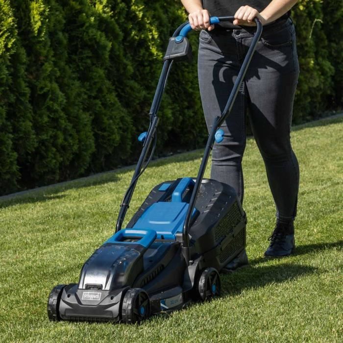 SCHEPPACH Cordless Lawn Mower BC-MP320-X + Battery Set 1x4Ah 1x2.4Ah