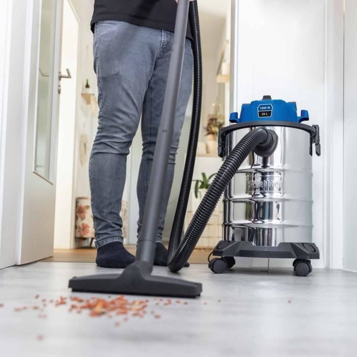 Scheppach VC25 Wet and Dry Vacuum Cleaner 1200W 25 L