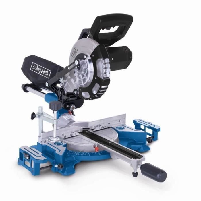 SCHEPPACH Radial Miter Saw HM 185 - 1400W - Blade Ø 185 mm