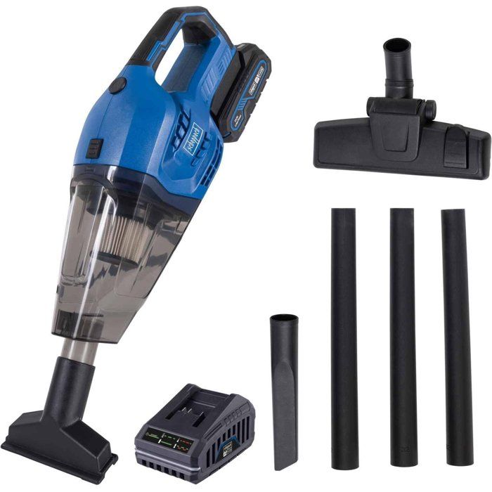 SCHEPPACH Cordless Handheld Vacuum Cleaner 2Ah C-HVC150-X - Set S