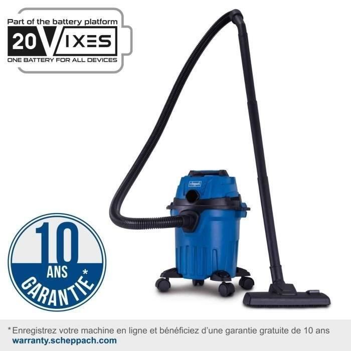SCHEPPACH Cordless Wet and Dry Vacuum Cleaner 12 L C-NTS15-X SET L