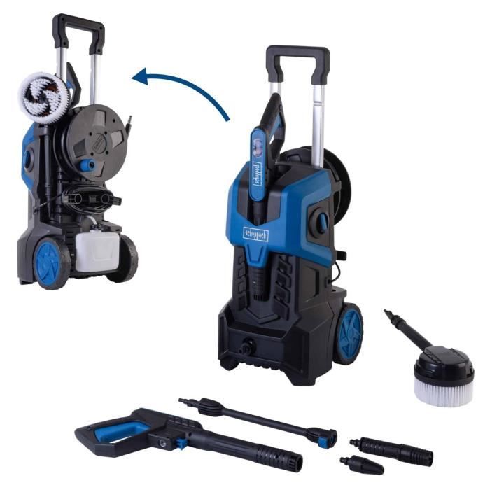 Scheppach SHD180 Electric High-Pressure Cleaner - 180 bar - 480 L/h