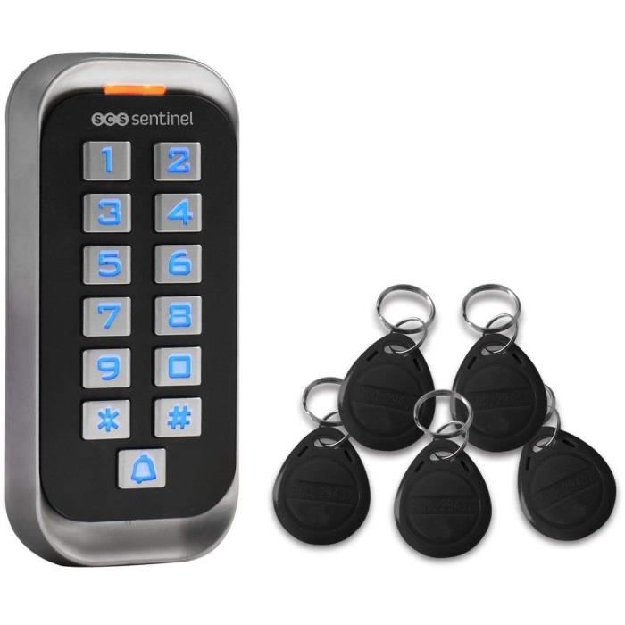 SCS Coding Keypad - 12V Badges - Water-Resistant - CodeAccess RFID
