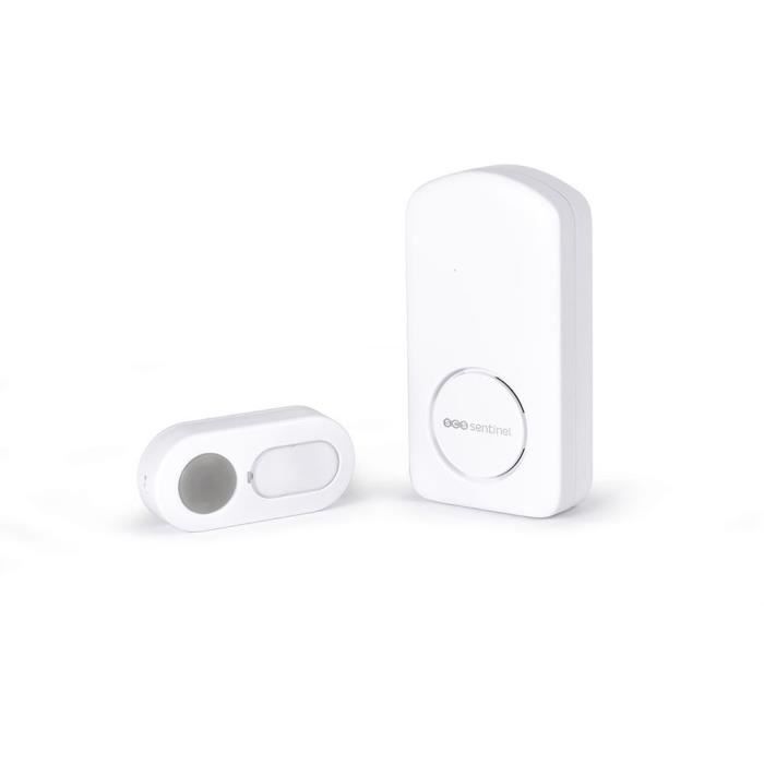 SCS SENTINEL OneBell 100 Wireless Doorbell - 100 m Range - 15 Melodies - IP55