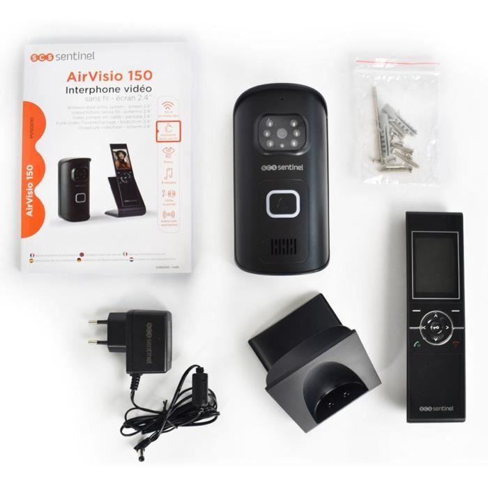 SCS SENTINEL AirVisio 150 Wireless Video Intercom - 2.4" Screen