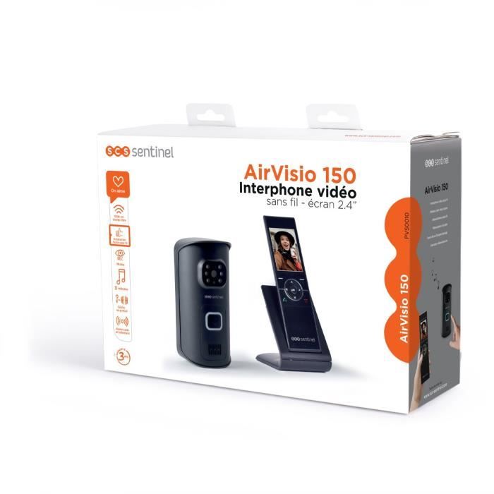 SCS SENTINEL AirVisio 150 Wireless Video Intercom - 2.4" Screen