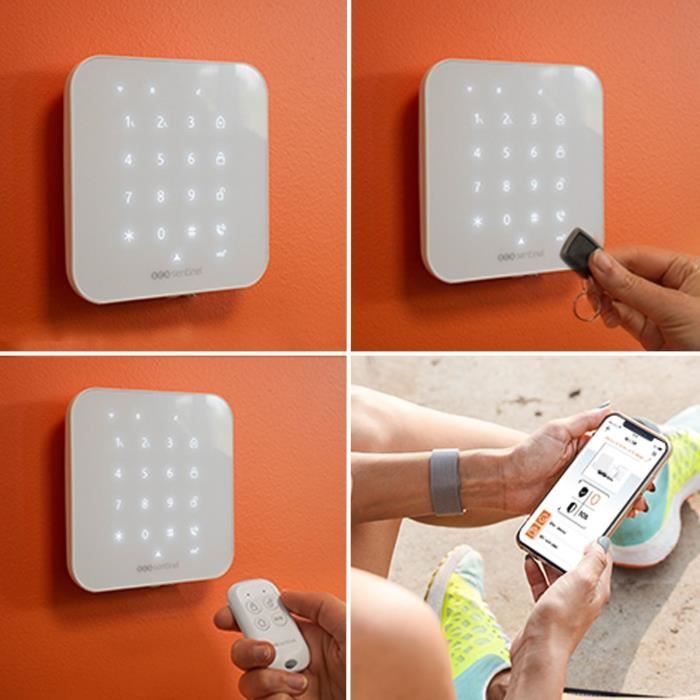 Wi-Fi and 4 G GSM Connected Wireless Alarm - KitAlarm - SCS SENTINEL