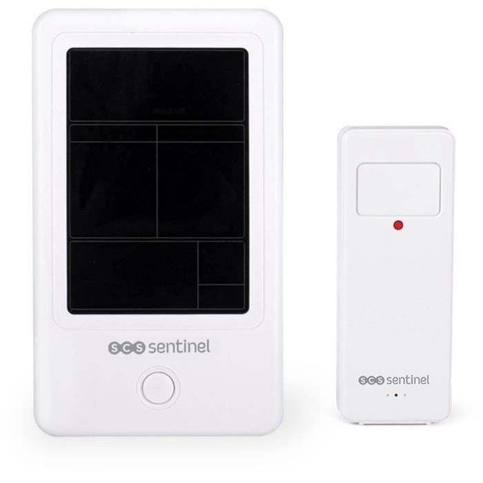 SCS SENTINEL Weather Station with Wireless Outdoor Probe - HCN0076 - White